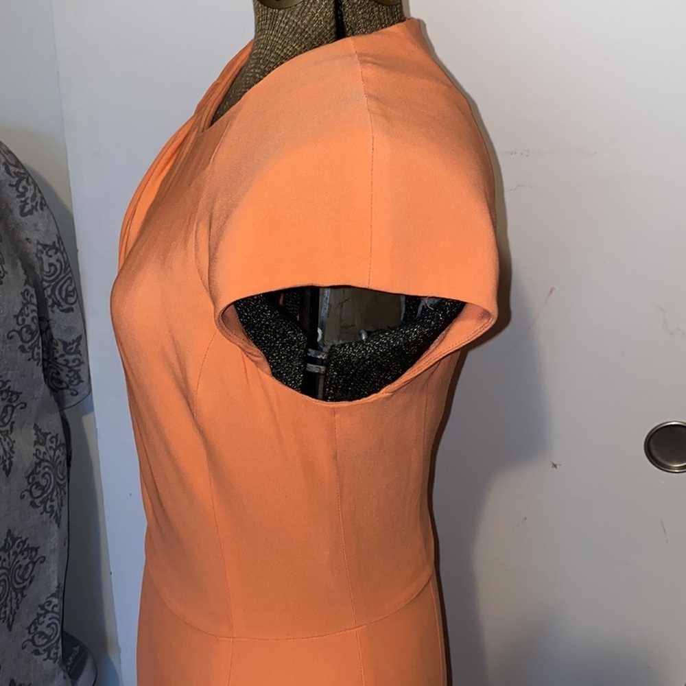 VIKTOR & ROLF ORANGE MIDI DRESS SMALL - Picture 7 of 16